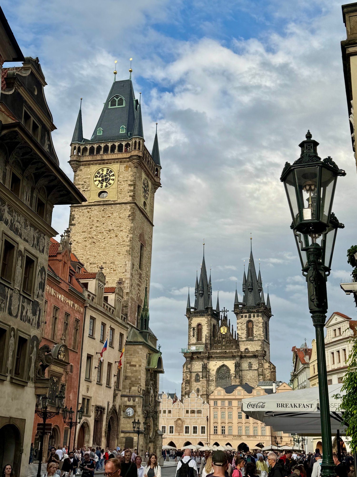 Prague in summer Prague in summer